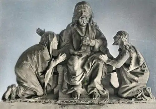Fine arts sculpture Dommuseum Mainz Deesis Naumburger Meister