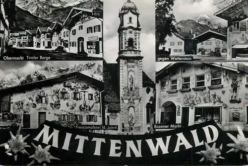 Germany Mittenwald different aspects and sites
