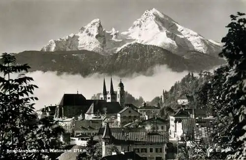 Germany Berchtesgaden mit Watzmann