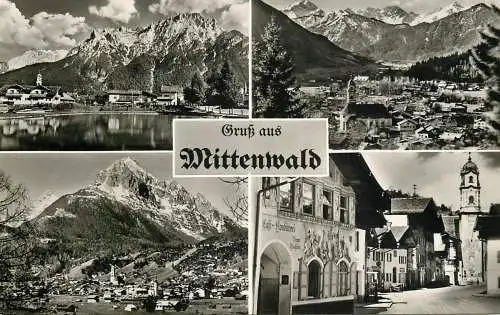 Germany Gruss aus Mittenwald multi view
