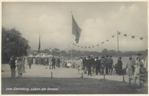 Germany Starnberg Leben am Strand