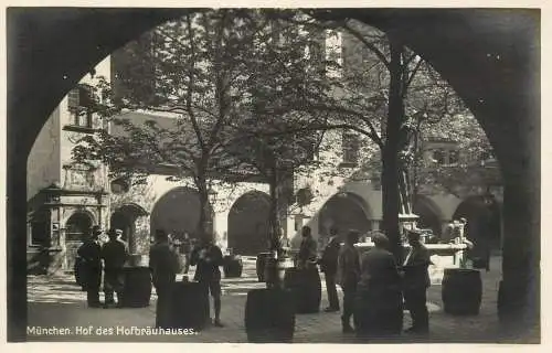 Germany Munchen Hof des Hofbrauhauses