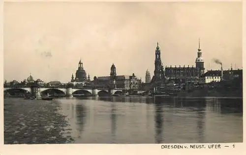 Germany Dresden vom Neustadt Ufer