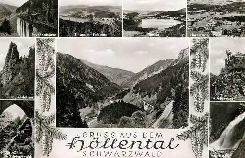 Germany Gruss aus dem Hollental (Schwarzwald) multi view