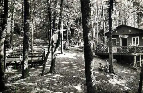 Germany Konigstein Sachs Schweiz Waldklause auf dem Ossinger