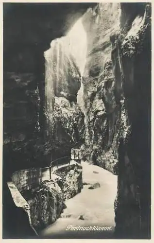 Germany Partnachklamm picturesque natural landscape