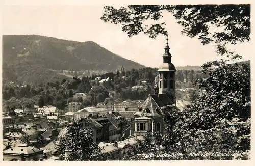 Germany Baden Baden panoramic view