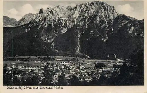 Germany Mittenwald gegen Karwendel