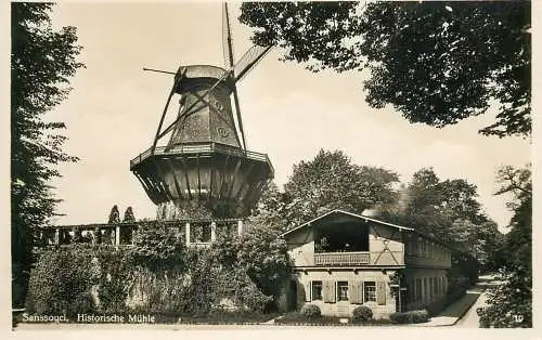 Germany Potsdam Sanssouci Historische Muhle