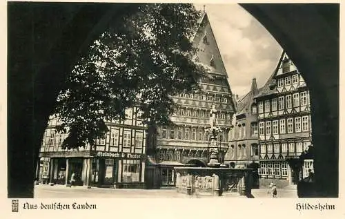 Germany Hildesheim Rolandbrunnen