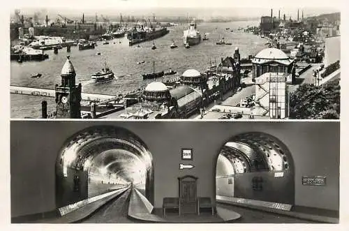 Germany Hamburg Hafen & Elbunnels multi view