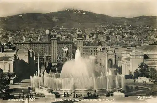 Spain Barcelona Parque de Montjuich Fuente Magica