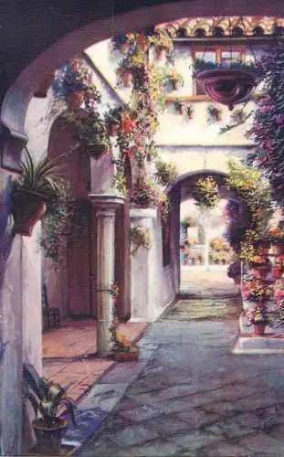 Spain Andalucia Pation tipico