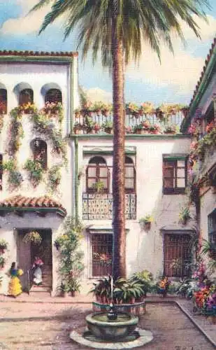 Spain Andalucia Pation tipico