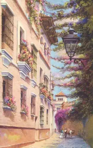 Spain Andalucia Calejon tipico