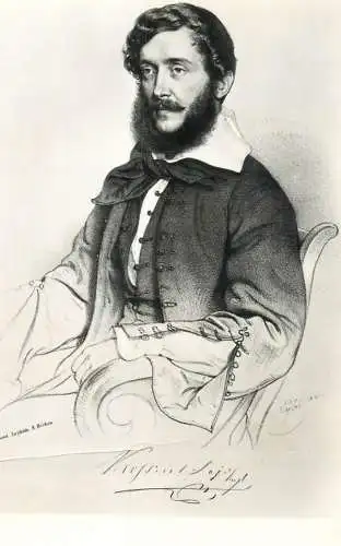 Kossuth Lajos Franz Eybl lithography 1841