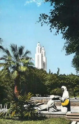 Morocco Casablanca Park & Cathedral