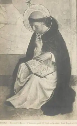 S. Domenico par del Cristo nel pretorio di Beato Angelico