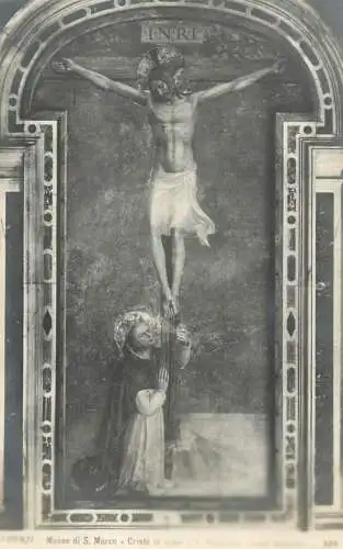 Christ crucified painting to identify