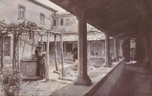 Italy Fiesole S. Francesco monastery chiostro del 1300