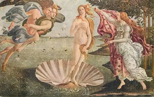 Birth of Venus Sandro Botticelli painting