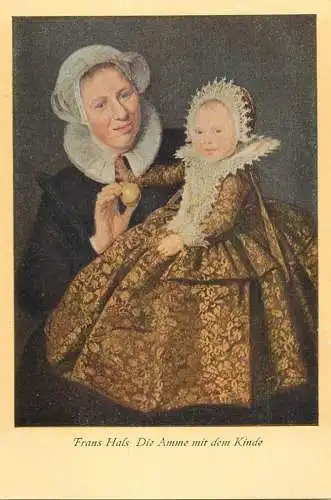 Die Amme mit dem Kinde Frans Hals Gemalde