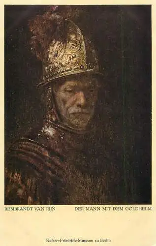 Der Mann mit dem Goldhelm Rembrandt van Rijn Gemalde