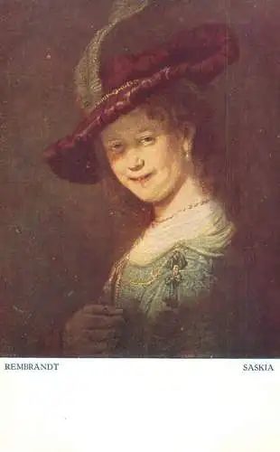 Saskia portrait Rembrandt painting