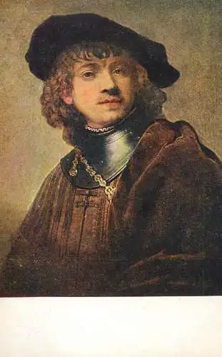 Rembrandt Selfportrait painting