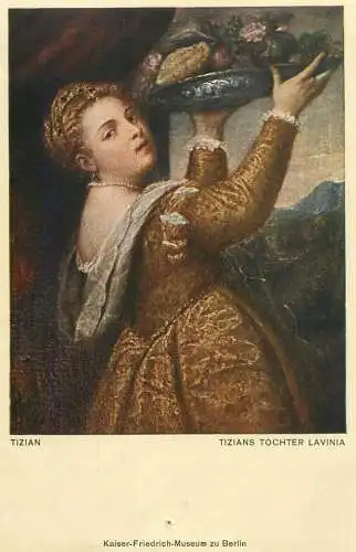 Tizians Tochter Tizian Gemalde