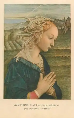 La Vergine Fra Filippo Lippi painting