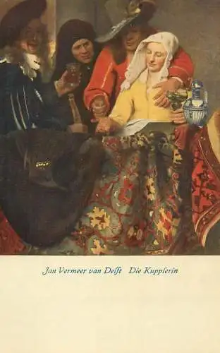 Die Kupplerin Jan Vermeer van Delft Gemalde