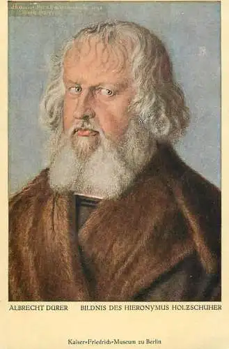 Hieronymus Holzschuher portrait Albrecht Durer painting