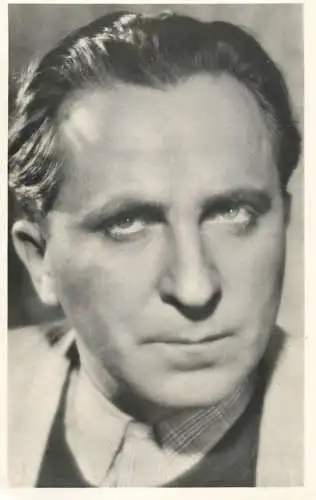 Hungarian actor Pager Antal photo postcard