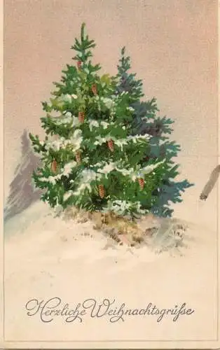 Fantaisie fleurs Christmas stree Herzliche Weihnachtsgrufse