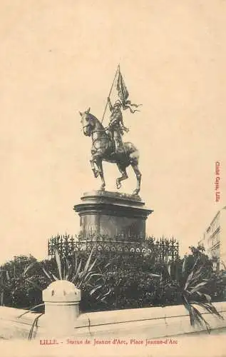 France Lille statue de Jeanne d'Arc