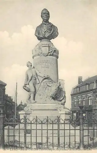 France Lens statue Guislain