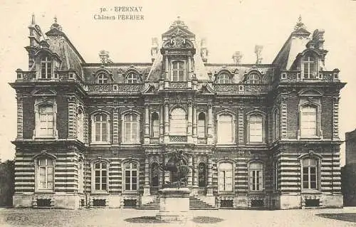 France Epernay chateau Perrier