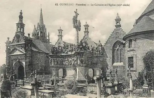 France Guimiliau cathedrale le calvaire
