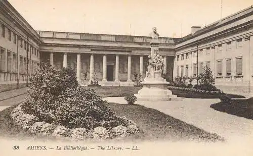 France Amiens la bibliotheque