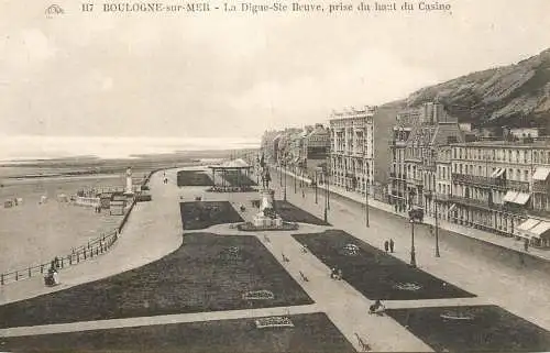 France Boulogne sur Mer la digue