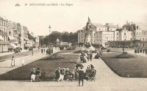 France Boulogne sur Mer la digue