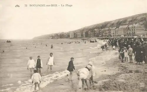 France Boulogne sur Mer la plage
