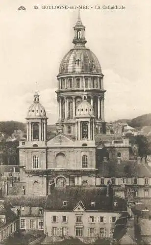 France Boulogne sur Mer la cathedrale