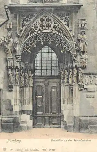 Germany Nurnberg brautture an der Sebalduskirche