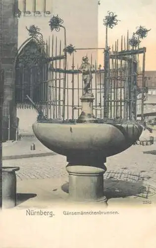 Germany Nurnberg Gansemannchenbrunnen