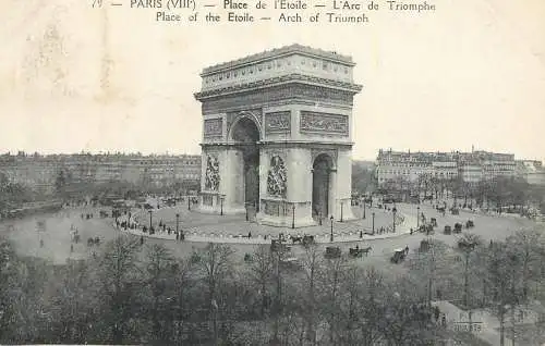 France Paris Arc de Triomphe