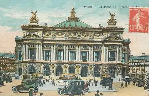France Paris la place de l'Opera