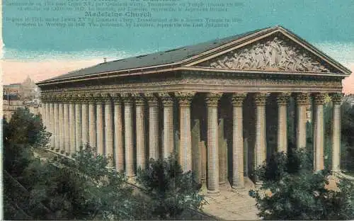 France Paris la madeleine