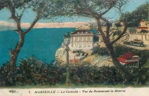 France Marseilles la Corniche restaurant la Reserve